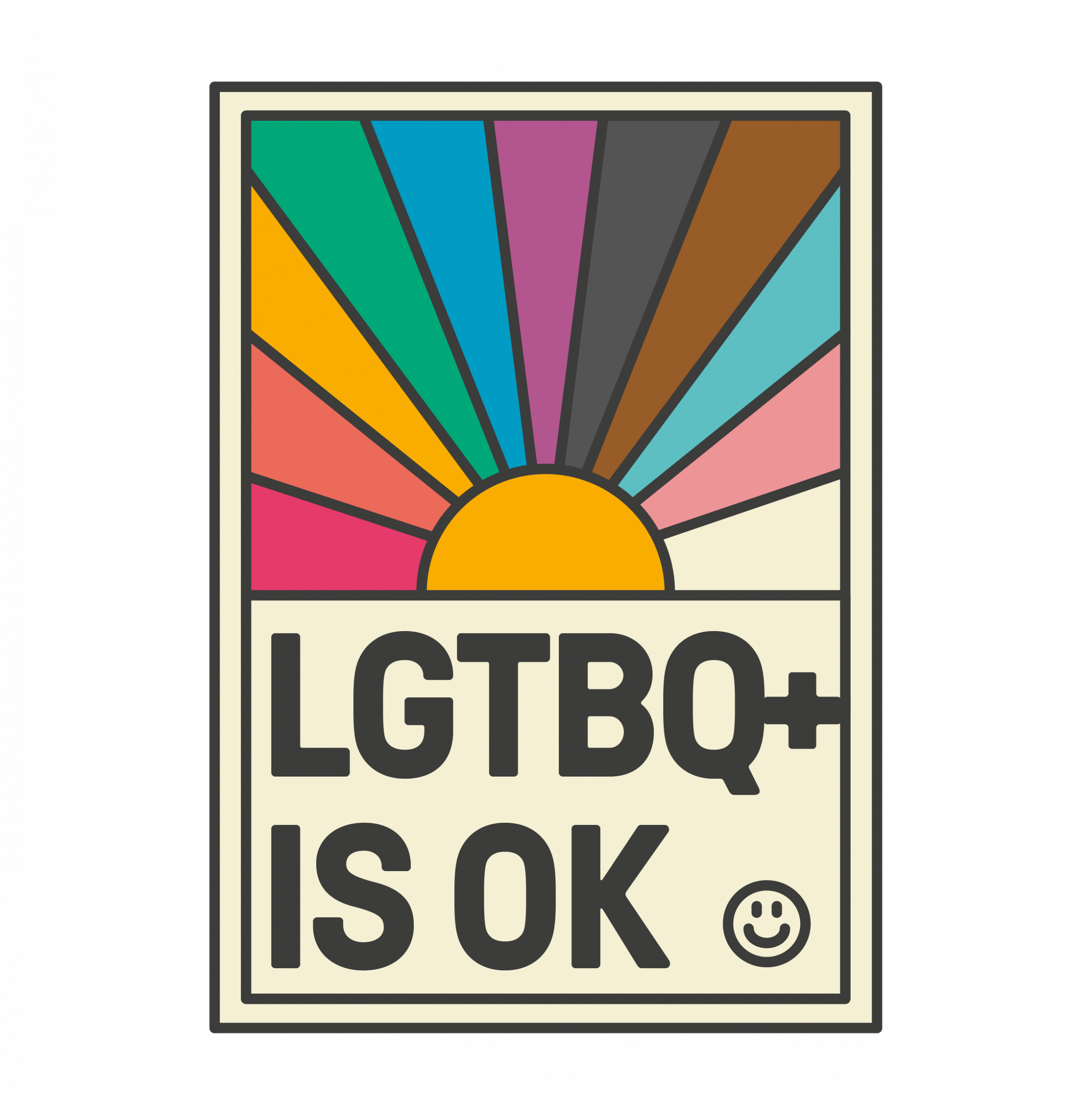 Poster LGTBQ+ IS OK