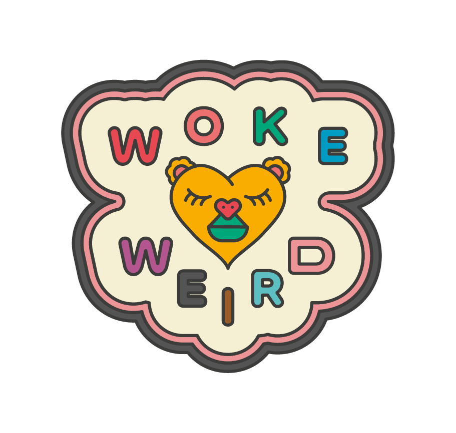 Pegatina WOKE&WEIRD